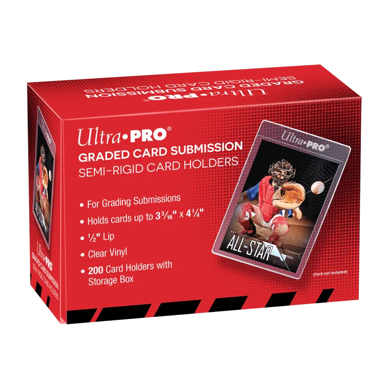 Ultra Pro - Semi Rigid 1/2" Lip Tall Sleeves 200ct