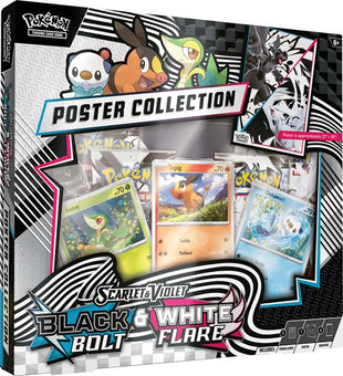 Pokemon Black Bolt & White Flare Poster Collection
