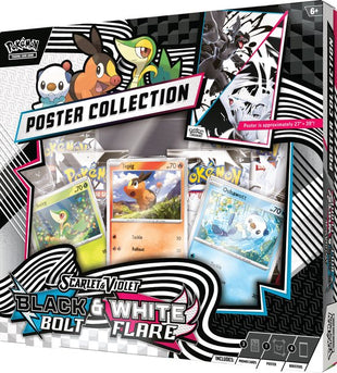 Pokemon Black Bolt & White Flare Poster Collection