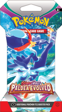 Pokemon Paldea Evolved Sleeved Booster