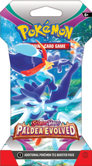Pokemon Paldea Evolved Sleeved Booster