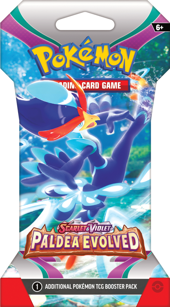 Pokemon Paldea Evolved Sleeved Booster