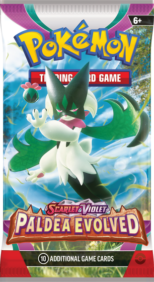Pokemon Paldea Evolved Booster Pack