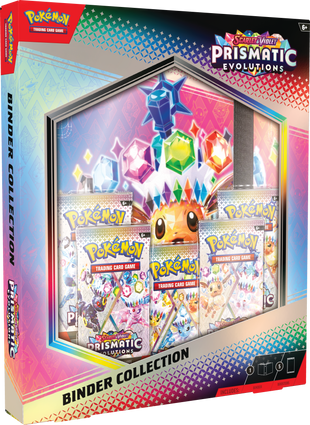 Pokemon Prismatic Evolutions Binder Collection