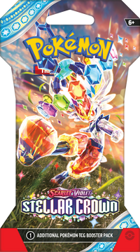 Pokemon Stellar Crown Sleeved Booster