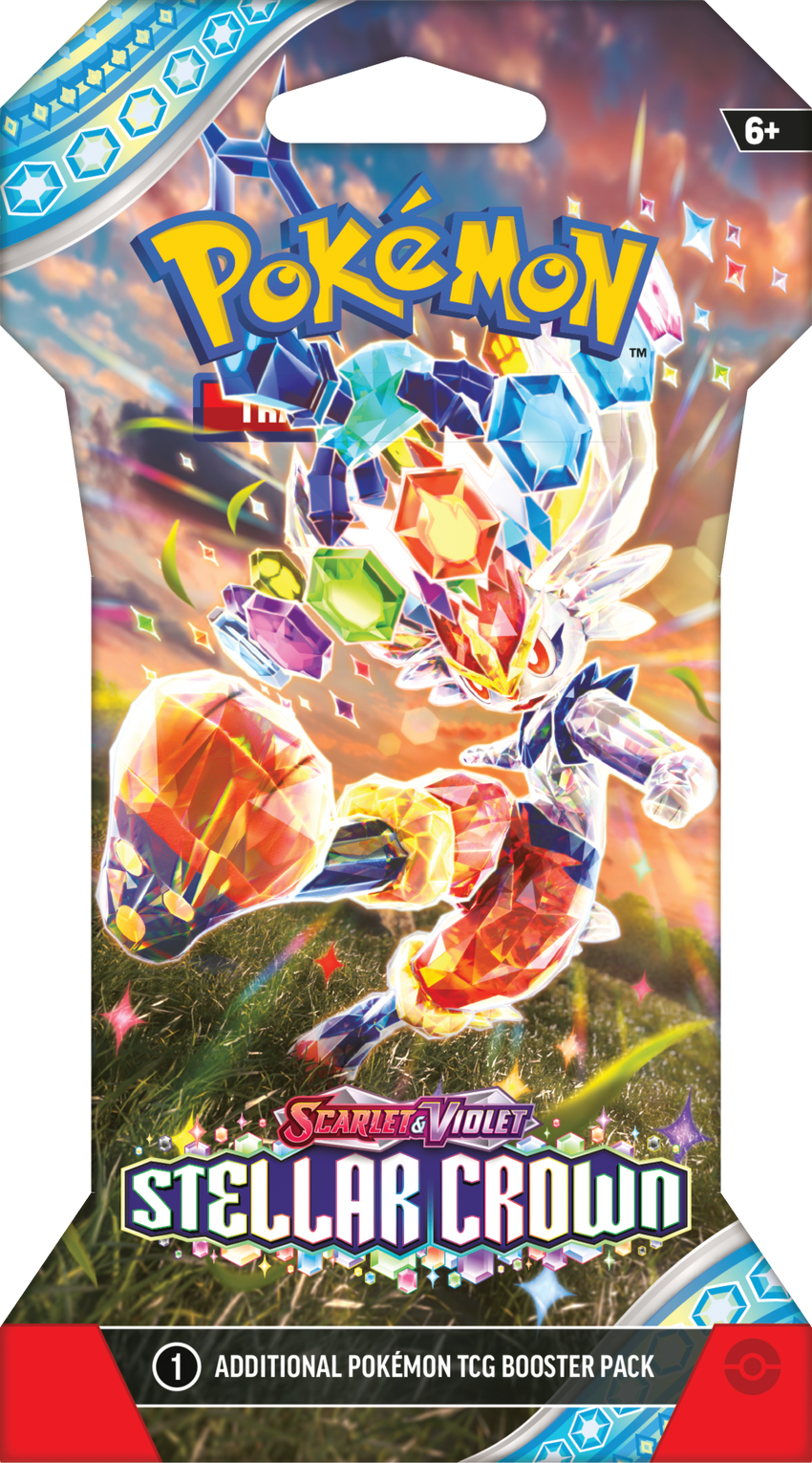 Pokemon Stellar Crown Sleeved Booster