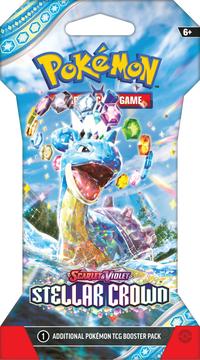 Pokemon Stellar Crown Sleeved Booster