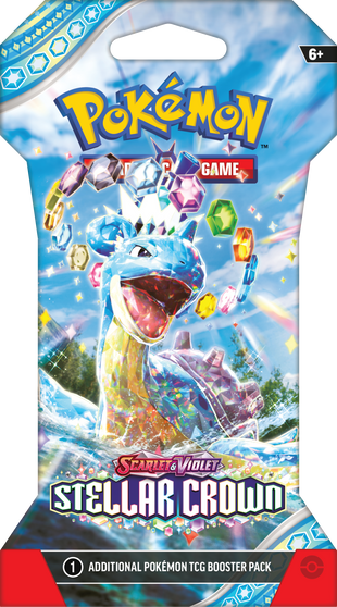Pokemon Stellar Crown Sleeved Booster