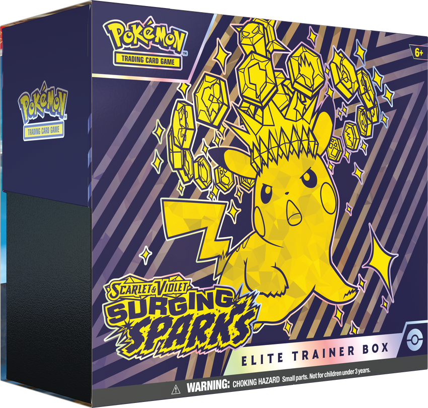 [PRE-ORDER] Pokemon Surging Sparks 10 Elite Trainer Box Case