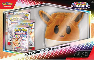 [MAX 1 PER PERSOON] Pokemon Prismatic Evolutions Eevee Accessory Pouch