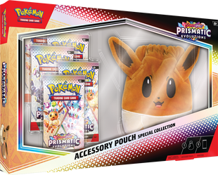 [MAX 1 PER PERSOON] Pokemon Prismatic Evolutions Eevee Accessory Pouch