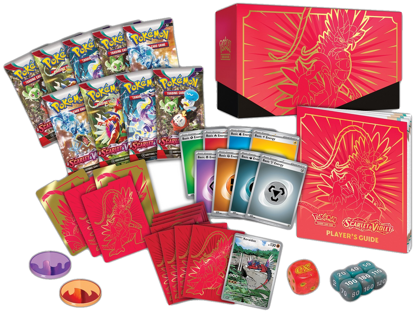 Pokemon Scarlet & Violet Elite Trainer Box Koraidon