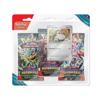 Pokemon Twilight Masquerade 3-Pack Blister - Snorlax