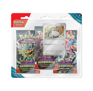 Pokemon Twilight Masquerade 3-Pack Blister - Snorlax