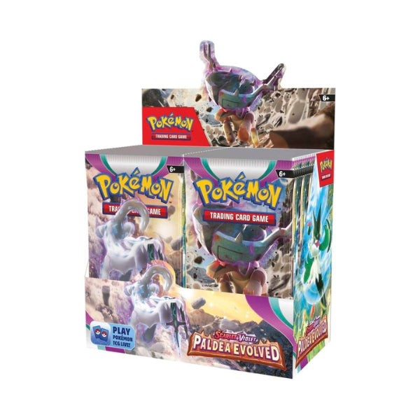 [PRE-ORDER] Pokemon Paldea Evolved 6 Booster Box Case