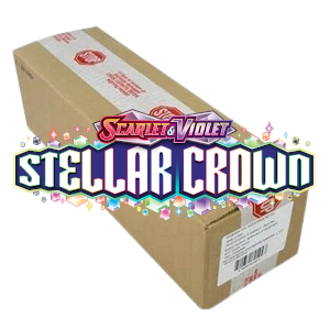 Pokemon Stellar Crown 6 Booster Box Case