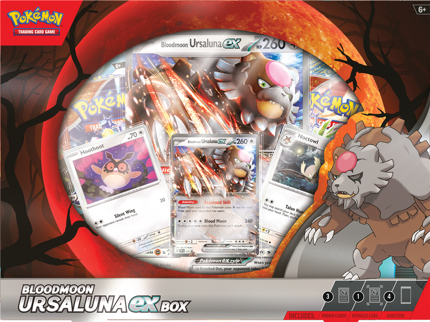 Pokémon Bloodmoon Ursaluna EX Box