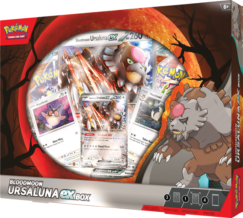 Pokémon Bloodmoon Ursaluna EX Box