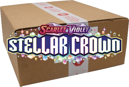 Pokemon Stellar Crown 10 Elite Trainer Box Case