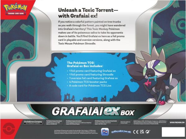 Pokemon Grafaiai EX Box