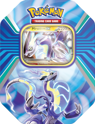 Pokémon TCG: Paldea Legends Summer Tin 2023 Miraidon EX