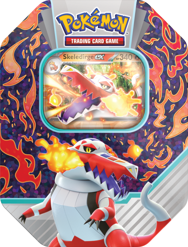 Pokémon TCG: Paldea Partners Tin Case (6 stuks)