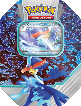 Pokémon TCG: Paldea Partners Tin Quaquaval EX