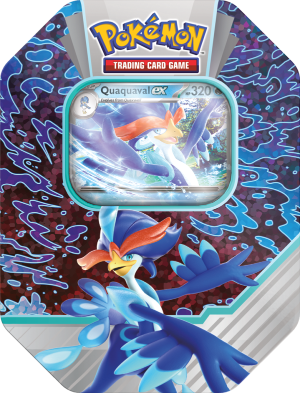 Pokémon TCG: Paldea Partners Tin Quaquaval EX