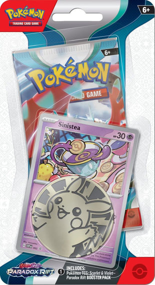 Pokemon Scarlet & Violet Paradox Rift Checklane Blister Sinistea