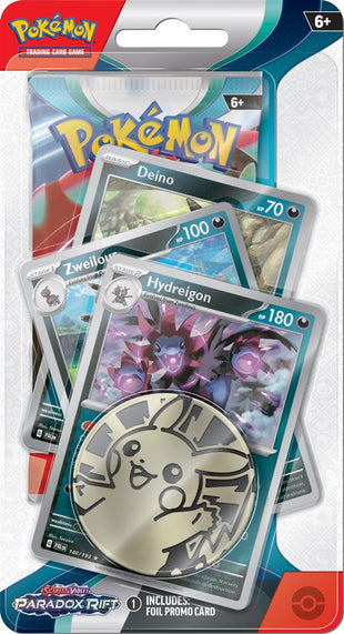 Pokemon Paradox Rift Premium Checklane Blister Hydreigon