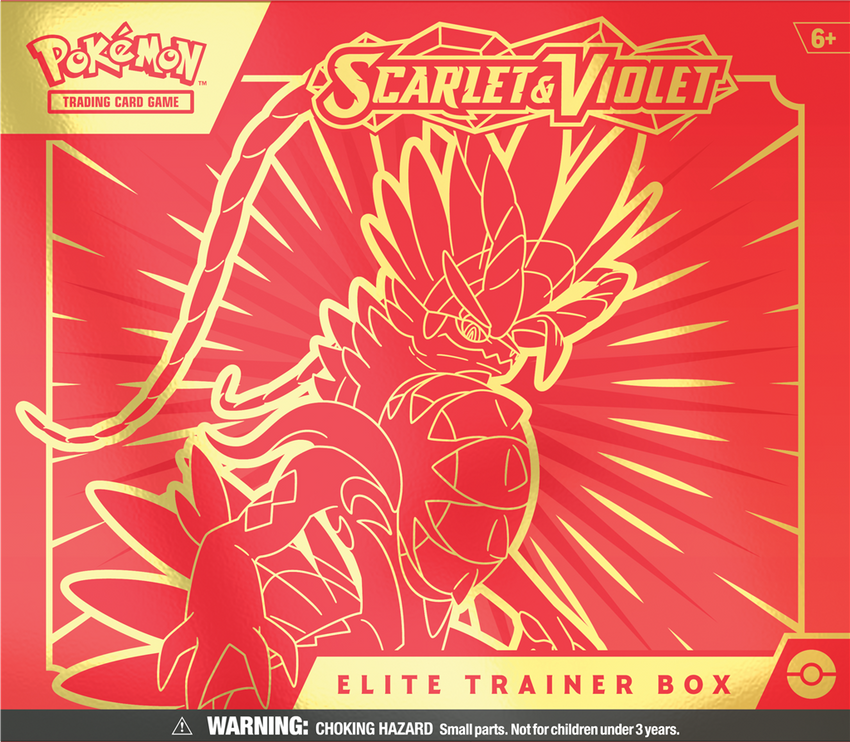 Pokemon Scarlet & Violet Elite Trainer Box Koraidon