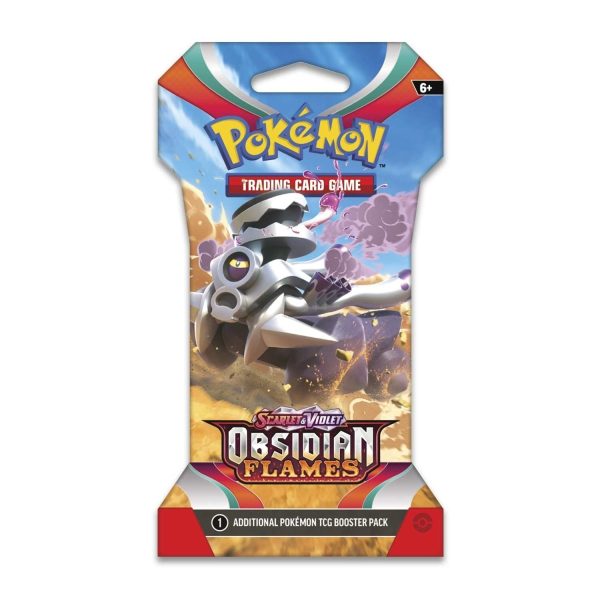 Pokemon Scarlet & Violet Obsidian Flames Sleeved Booster
