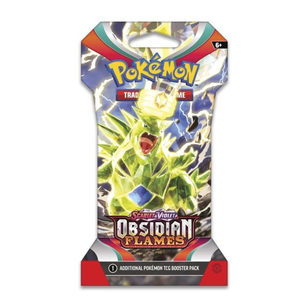 Pokemon Scarlet & Violet Obsidian Flames Sleeved Booster
